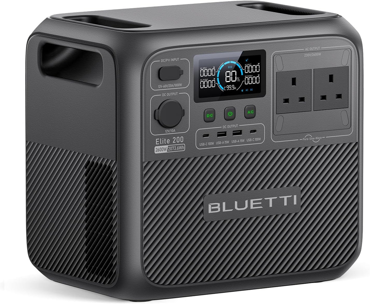 Elite 200 V2 Portable Power Station,2073.6Wh LFP Battery Backup