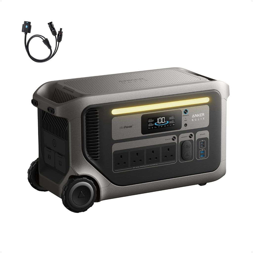 F3000 Portable Power Station, 3072Wh, 3600W, 230V Output