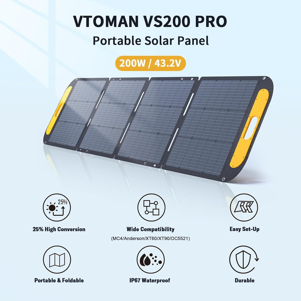 Flashspeed 2400 Portable Power Station with 2 * 200W Pro Solar Panel