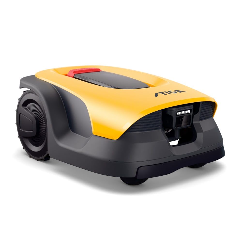STIGA A 8v a Robotic Lawn Mower, 800 m², 45% Slope – AI Camera, App Control, Smart Mowing Patterns – Lawns up to 800 m²