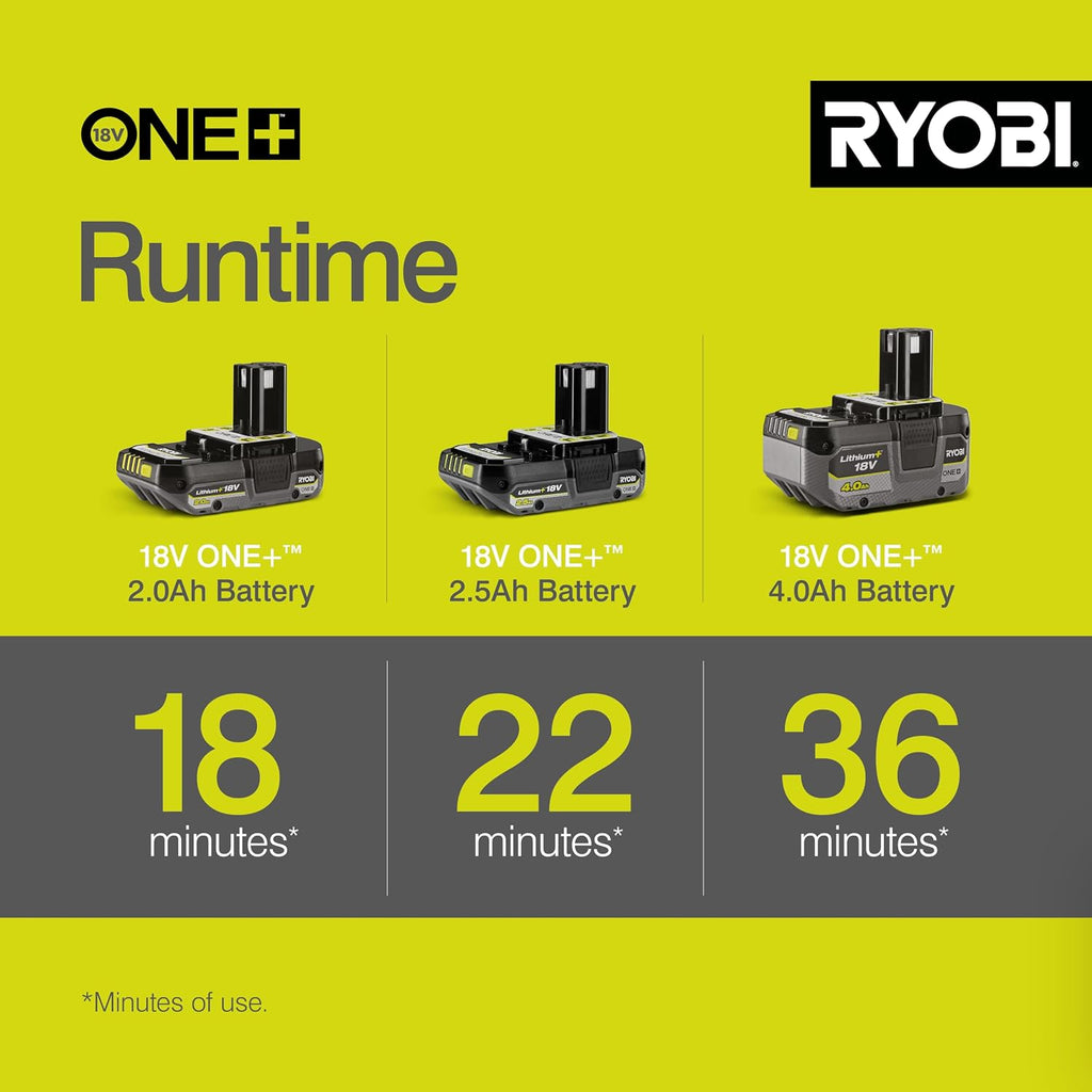 RYOBI OPT1845 18V ONE+ Cordless Pole Hedge Trimmer, 45cm Blade, Battery Not Included