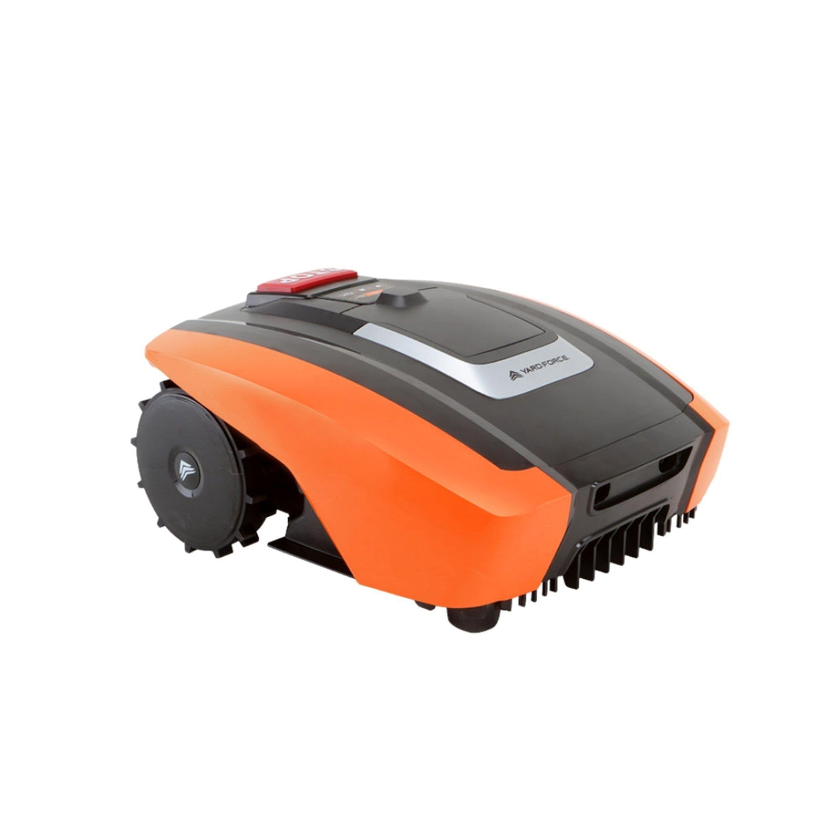 Yard Force EasyMow 260B Robotic Lawnmower with additional protection with built-in sensors: lift, obstacle, turnover, Tilt for lawns, Orange, 260 m²