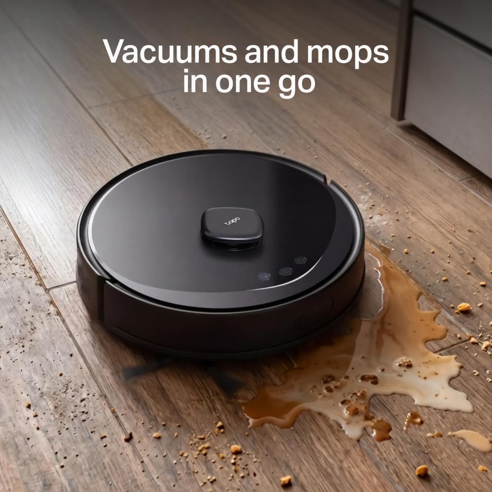 Tapo RV30 Max Plus Gen2 13000Pa All in One Robot Vacuum Cleaner with Mop