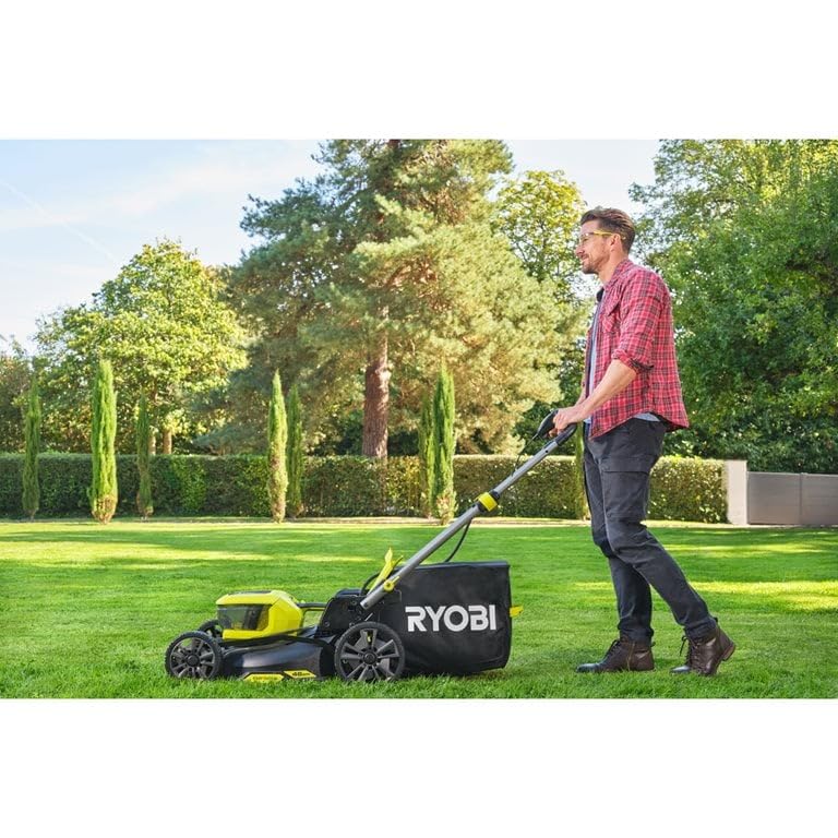Ryobi RY18LMX46A-0 18V Brushless Battery Lawnmower Body Only
