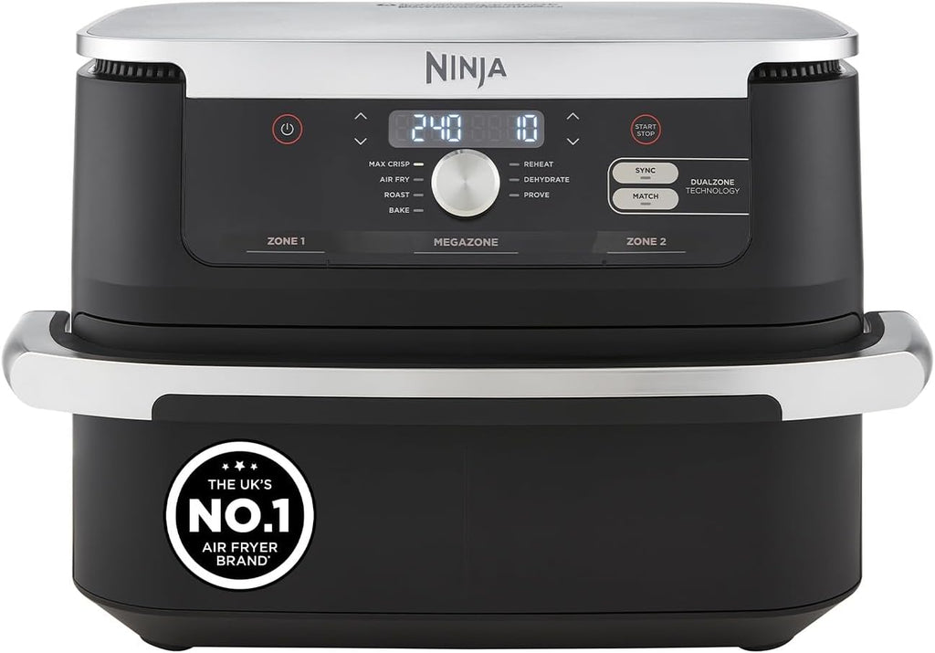 Ninja Foodi FlexDrawer 7-in-1 Air Fryer, Dual Zone, Black AF500UK