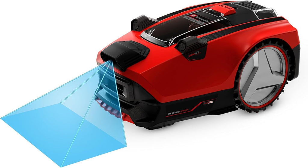 Einhell Robot Lawnmower 18V PXC, Integrated Camera Detects Mowing Area