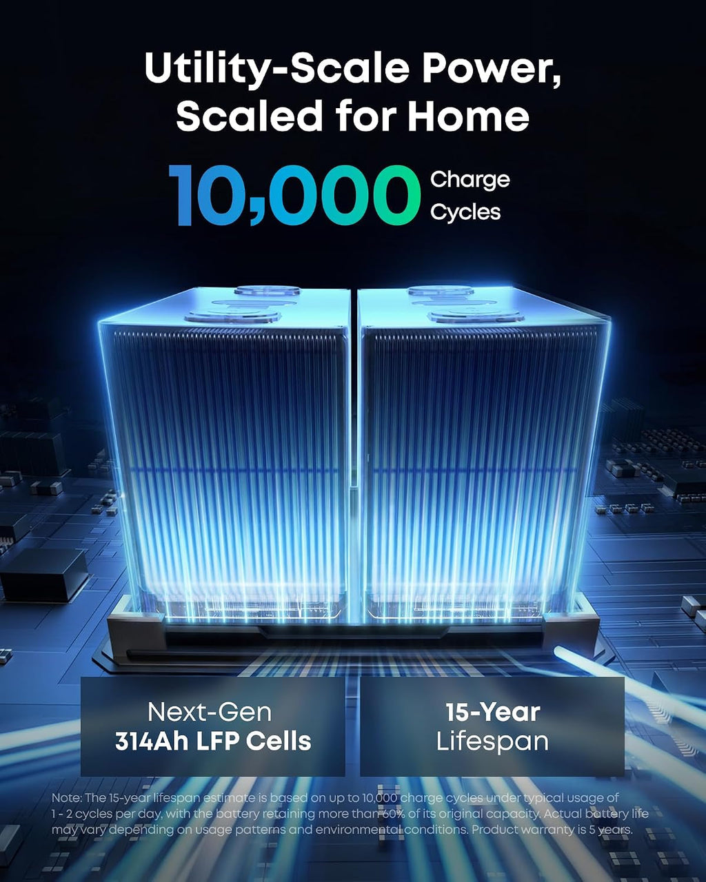 SOLIX S2000, 2010Wh 1500W Power Station, 10Ms UPS, Home Backup