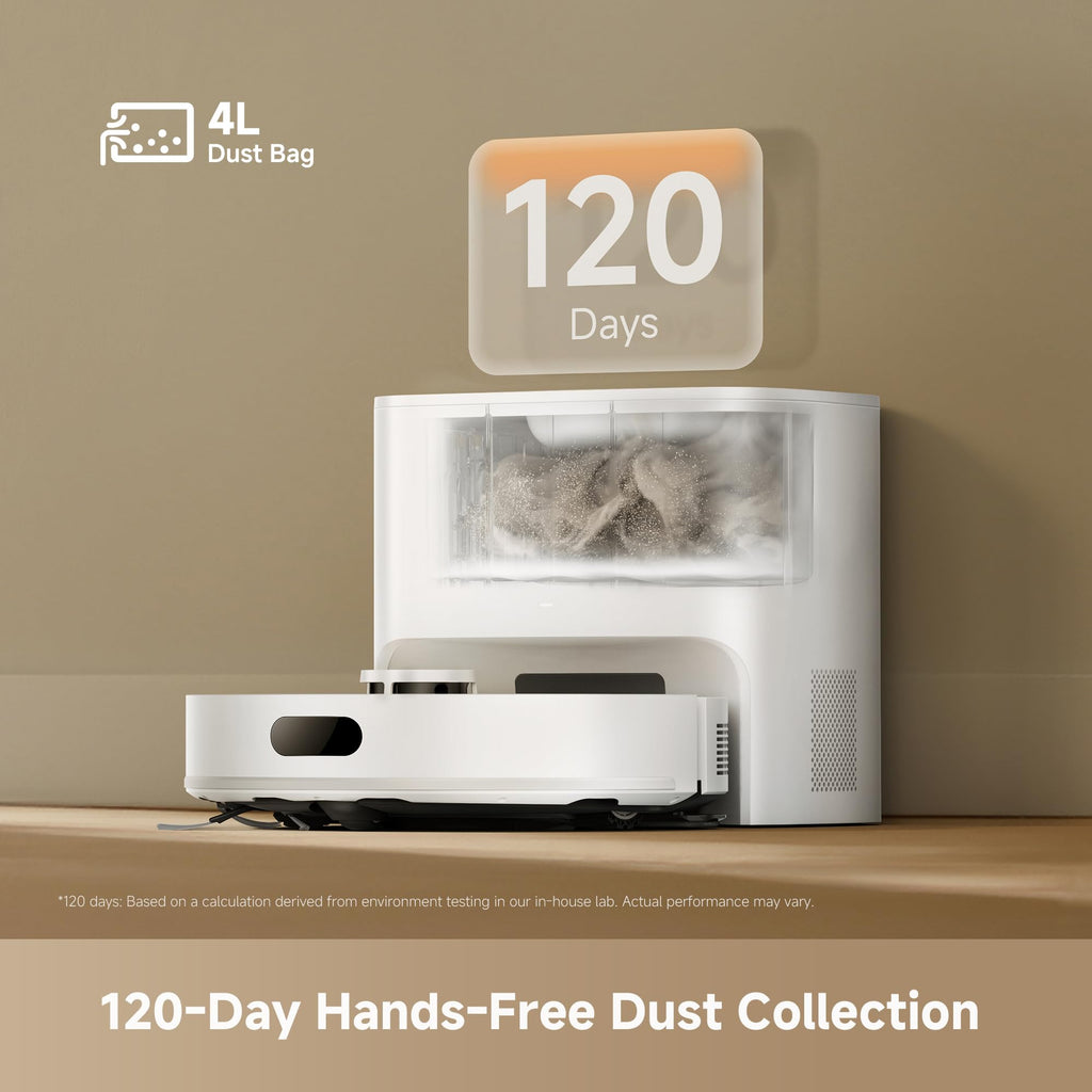 dreame D20 Air Plus Robot Vacuum and Mop with 20,000Pa Suction Power