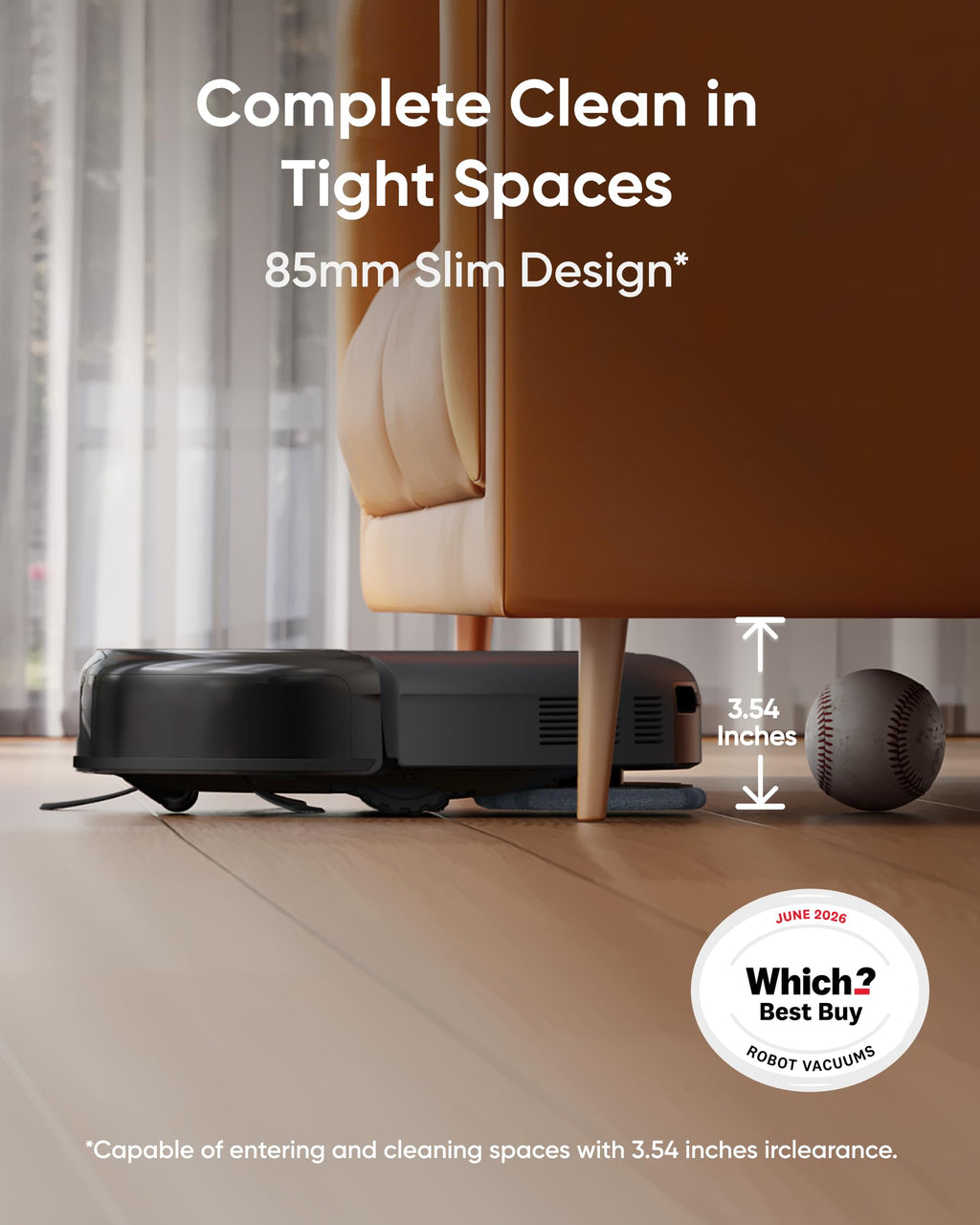 eufy Omni C20, Robot Vacuum Cleaner with Mop, All-in-One Station