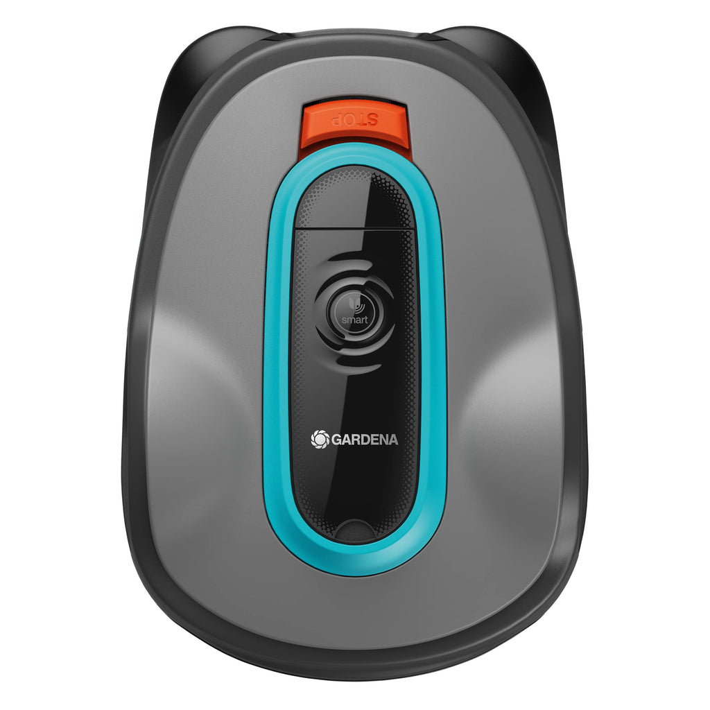 Gardena smart SILENO life 1000 m² robot lawnmower set: Innovative LONA AI technology, controlled via app, SensorControl, for slopes up to 35%, incl. smart gateway, EN version, UK plug (19702-68)
