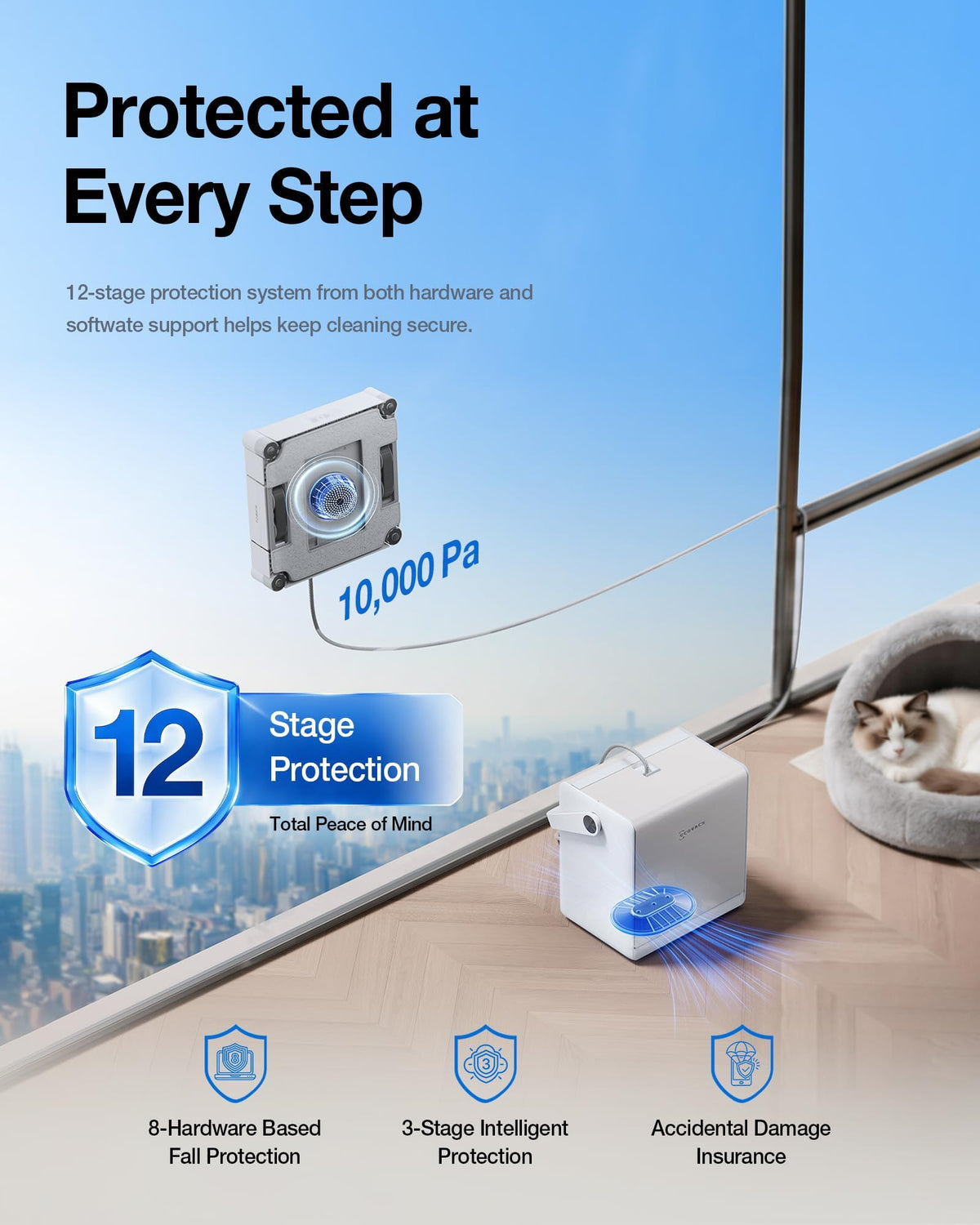 ECOVACS WINBOT WINBOT W2S PRO OMNI Window Cleaning Robot
