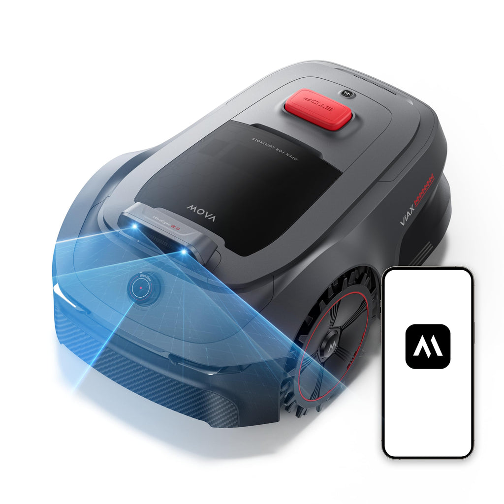 MOVA ViAX 500 Robot Lawn Mower – 600㎡ Coverage, RTK-Free & AI Mapping