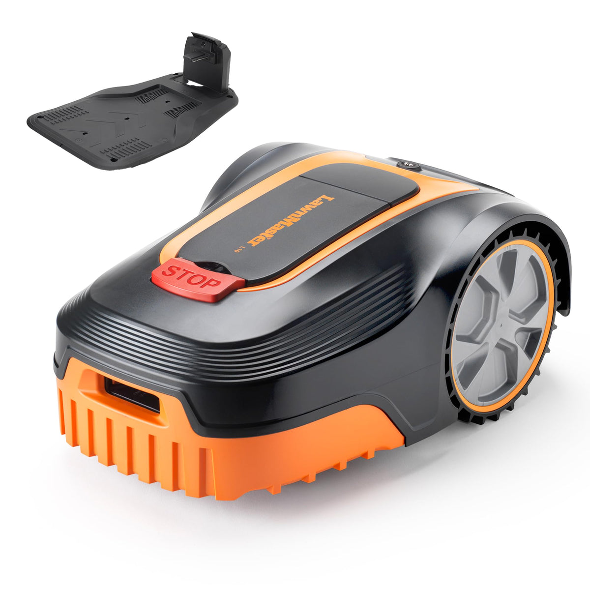 LawnMaster L10 Robot Lawnmower with Charging Station & Boundary Wire, 400m2