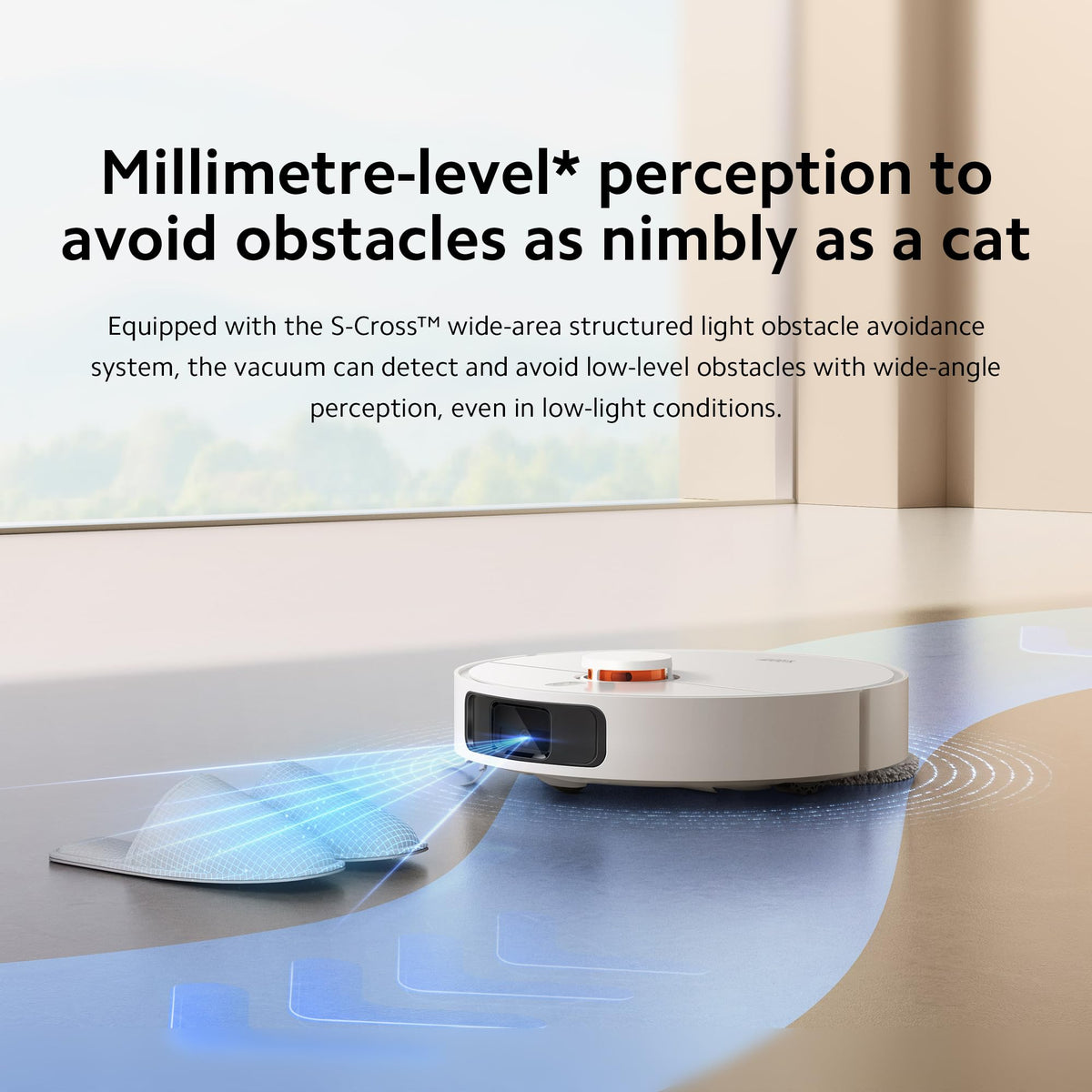 XIAOMI X20+ Robot Vacuum Cleaner with Mop Function and Lifting Mop, 6000 Pa