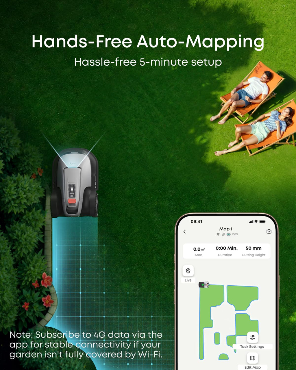 eufy Robot Lawn Mower, E15, Wire-Free with a Stable Signal