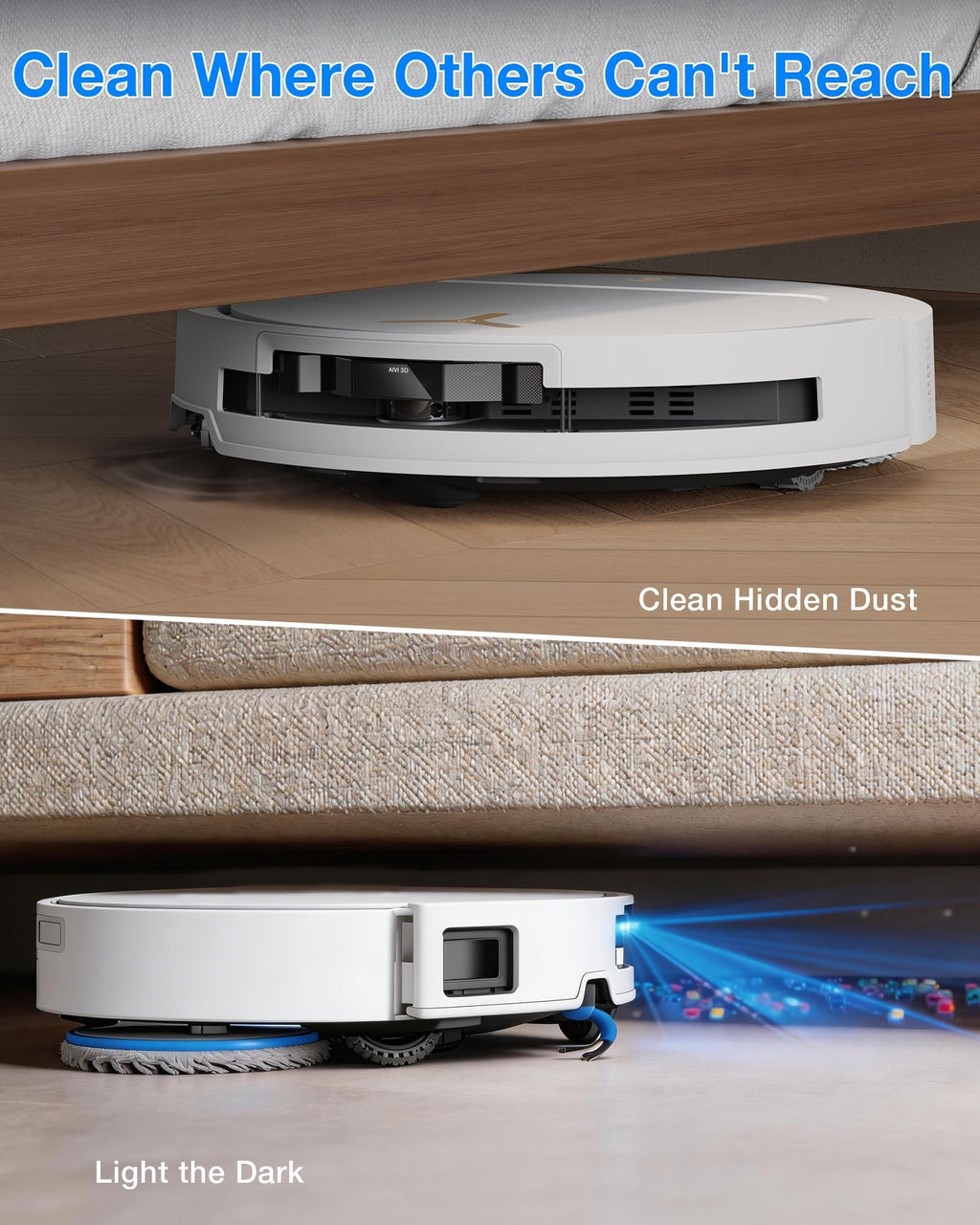 ECOVACS DEEBOT T50 PRO OMNI Gen 3 Robot Vacuum & Mop Cleaner