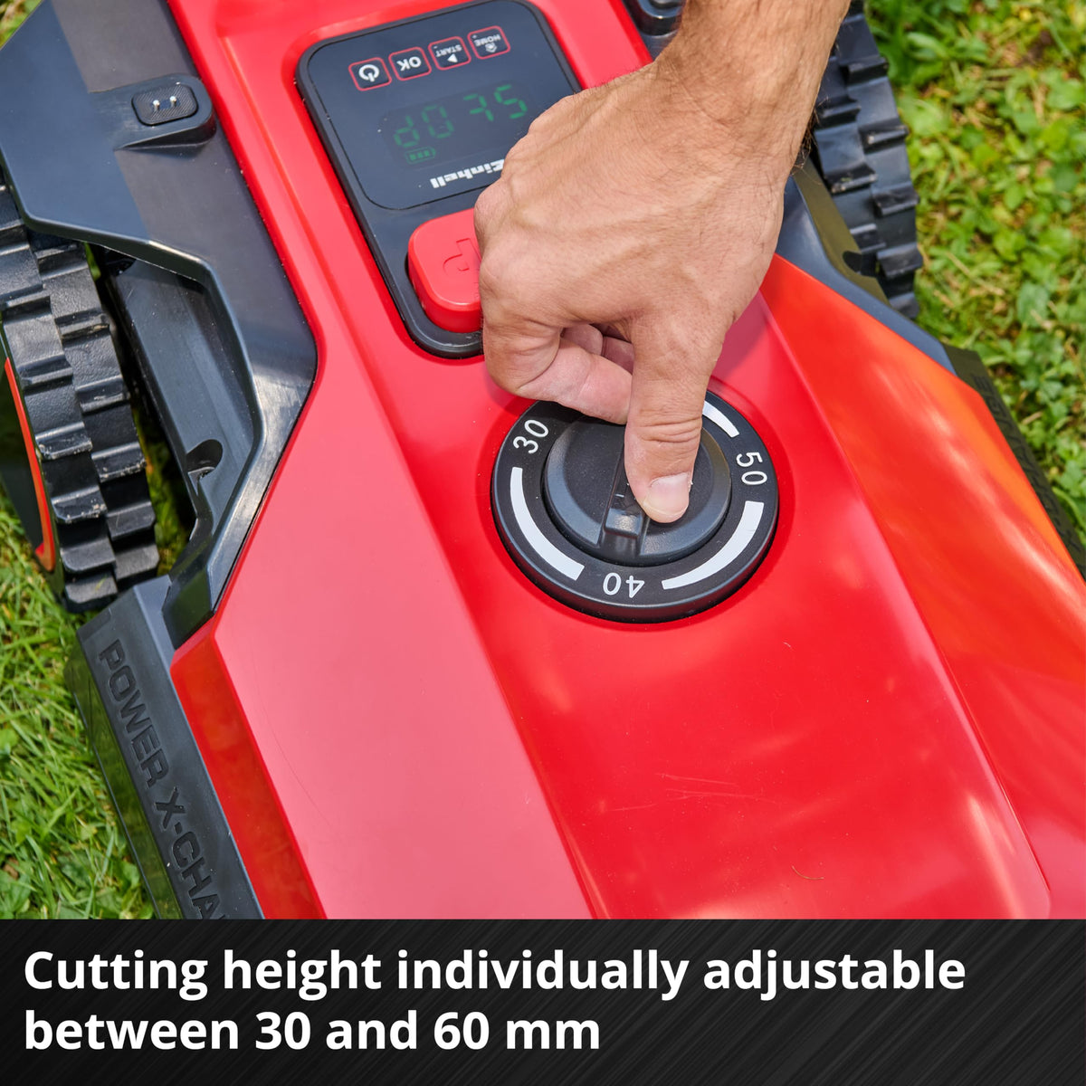 Einhell Robot Lawnmower 18V, Long-Life Battery, App Control