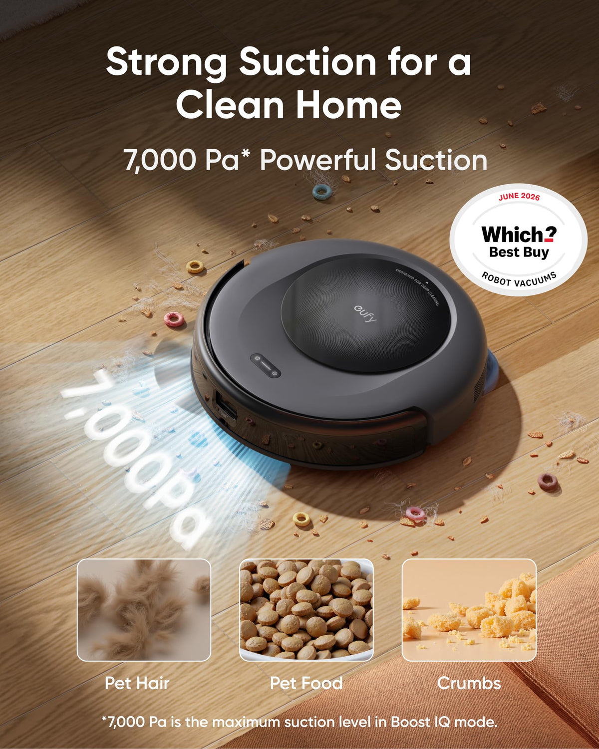 eufy Omni C20, Robot Vacuum Cleaner with Mop, All-in-One Station