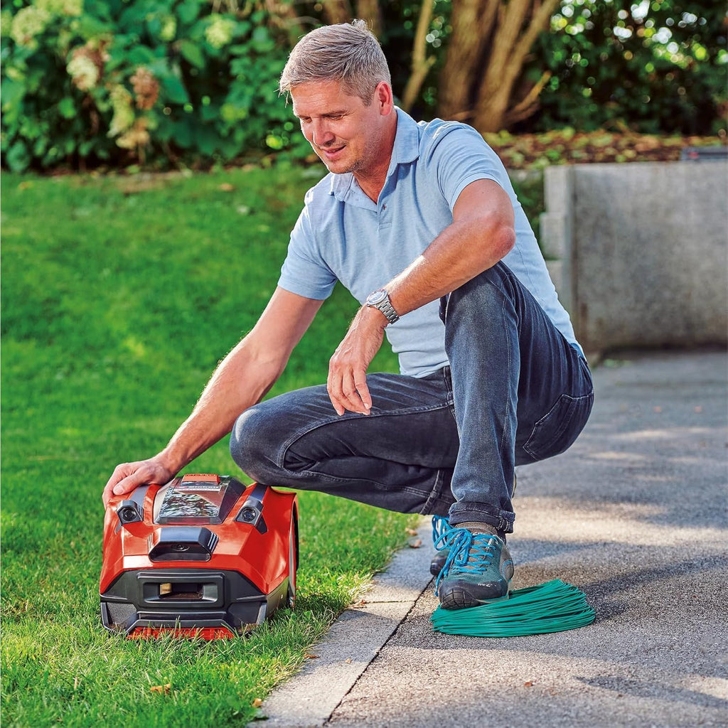 Einhell Robot Lawnmower 18V PXC, Integrated Camera Detects Mowing Area