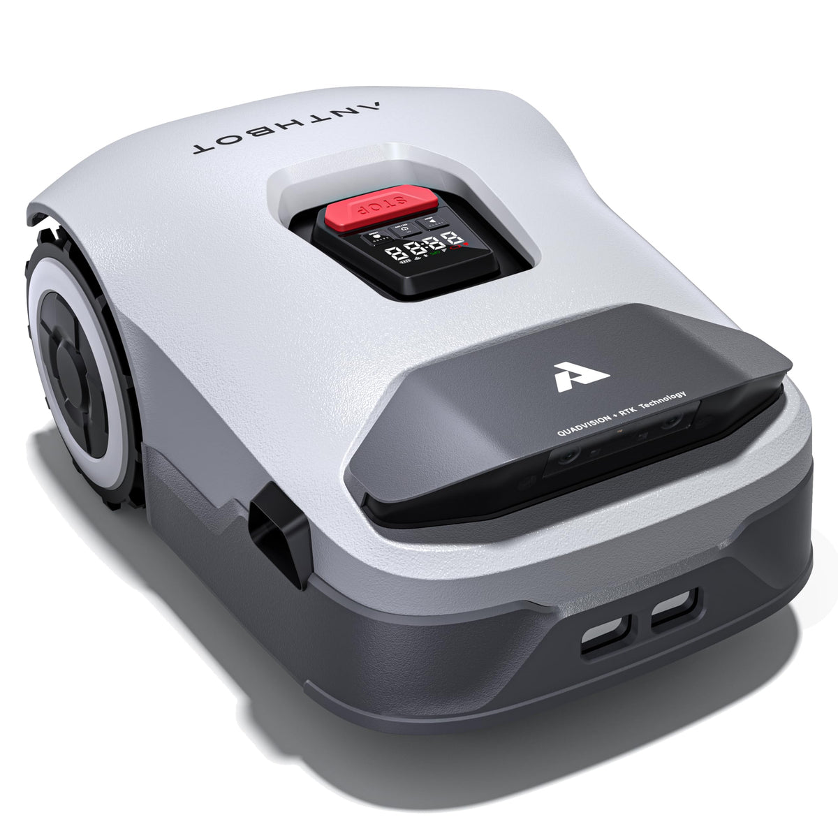 Robot Lawnmower NO Wire - 3000m², Full Band RTK+4-Eye Vision Robotic Lawn Mower, Automatic Mapping, 30 Multi-zone Management, Accurate Obstacle Avoidance, Intelligent Anti-Theft, APP Control