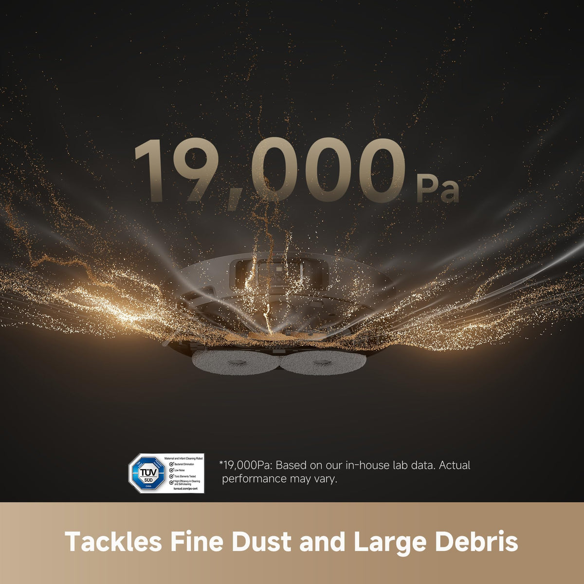 dreame L40s Pro Ultra Robot Vacuum and Mop with 19,000Pa Suction Power