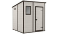 Manor Pent Outdoor Garden Storage Shed 6 × 6 ft Brown