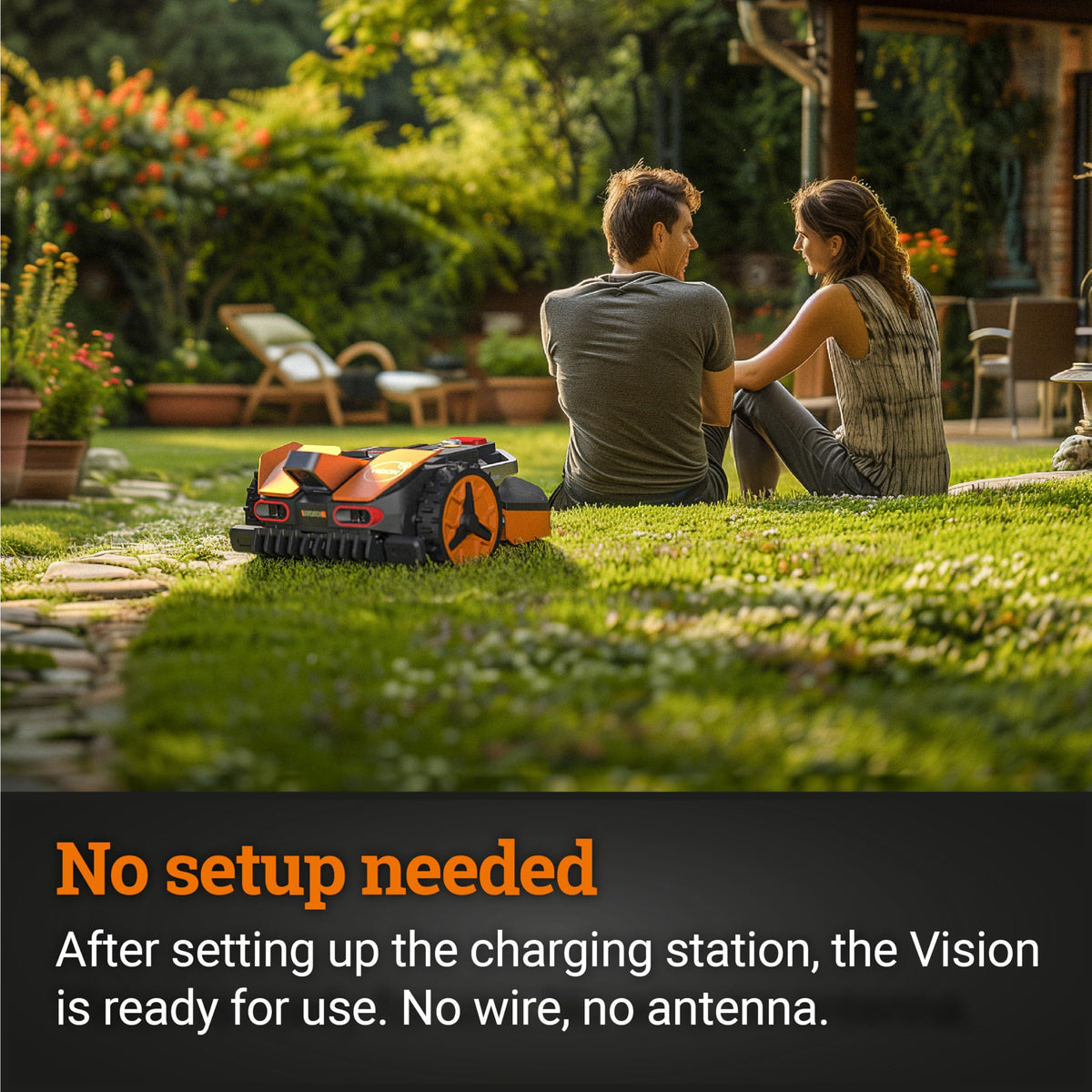 WORX Landroid VISION L1600 WR216E robotic mower 1600M2 2025 Model
