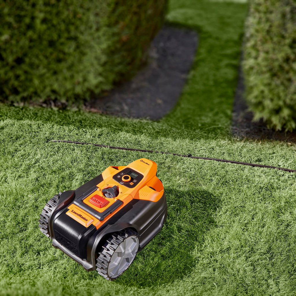 LawnMaster OcuMow 18 Vision Robot Lawnmower, Charging Station & App, 800m2
