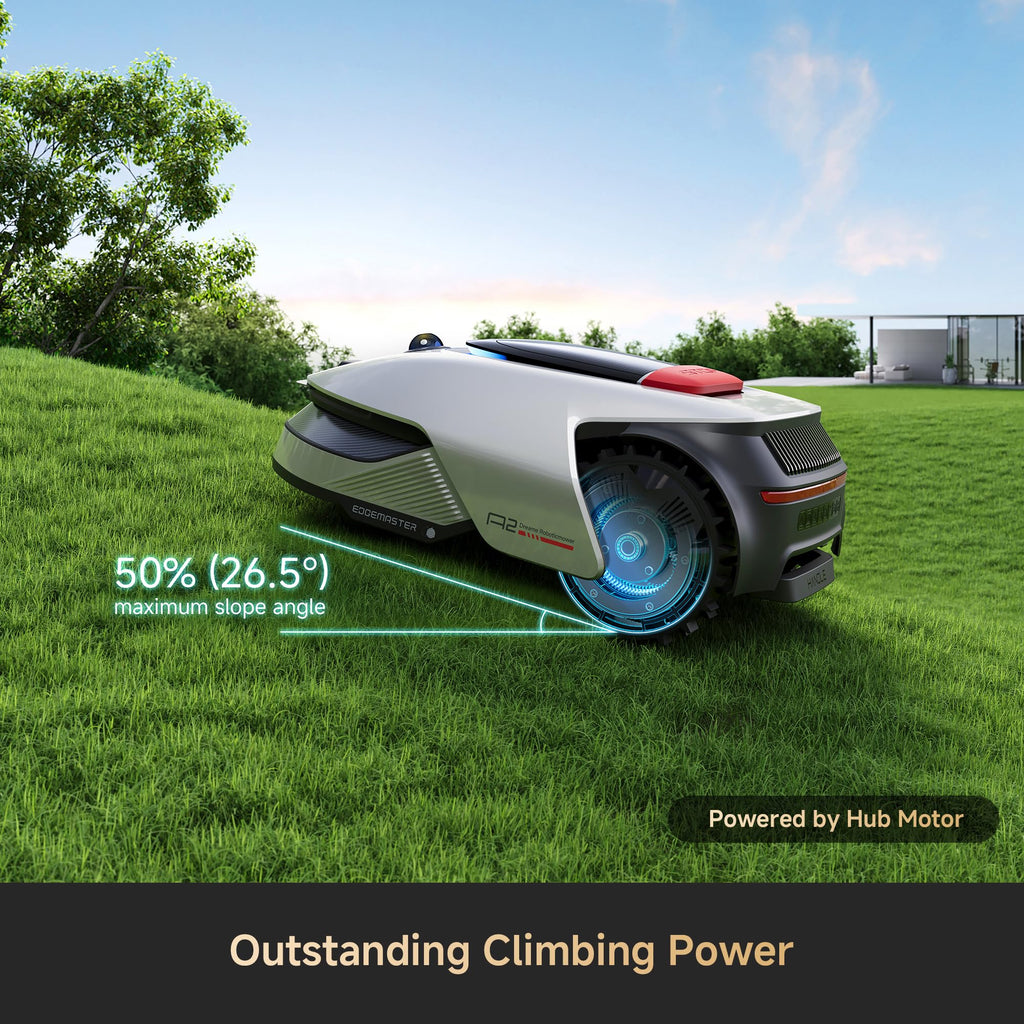 DREAME A2 1200 Robotic Mower – Wireless without RTK, for 1200 m²