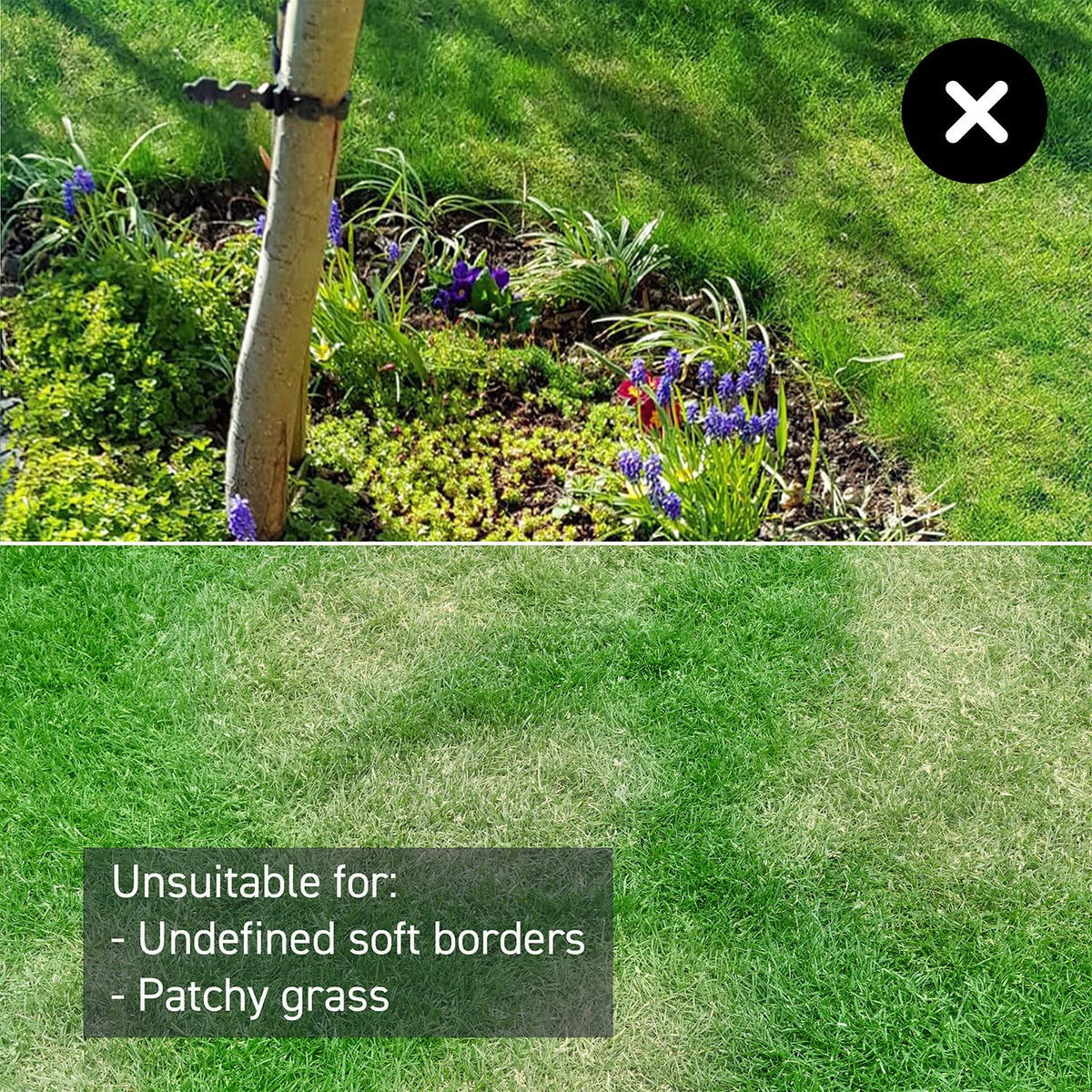 LawnMaster OcuMow 16 Vision Robot Lawnmower, 2 Batteries & Charger, 300m2