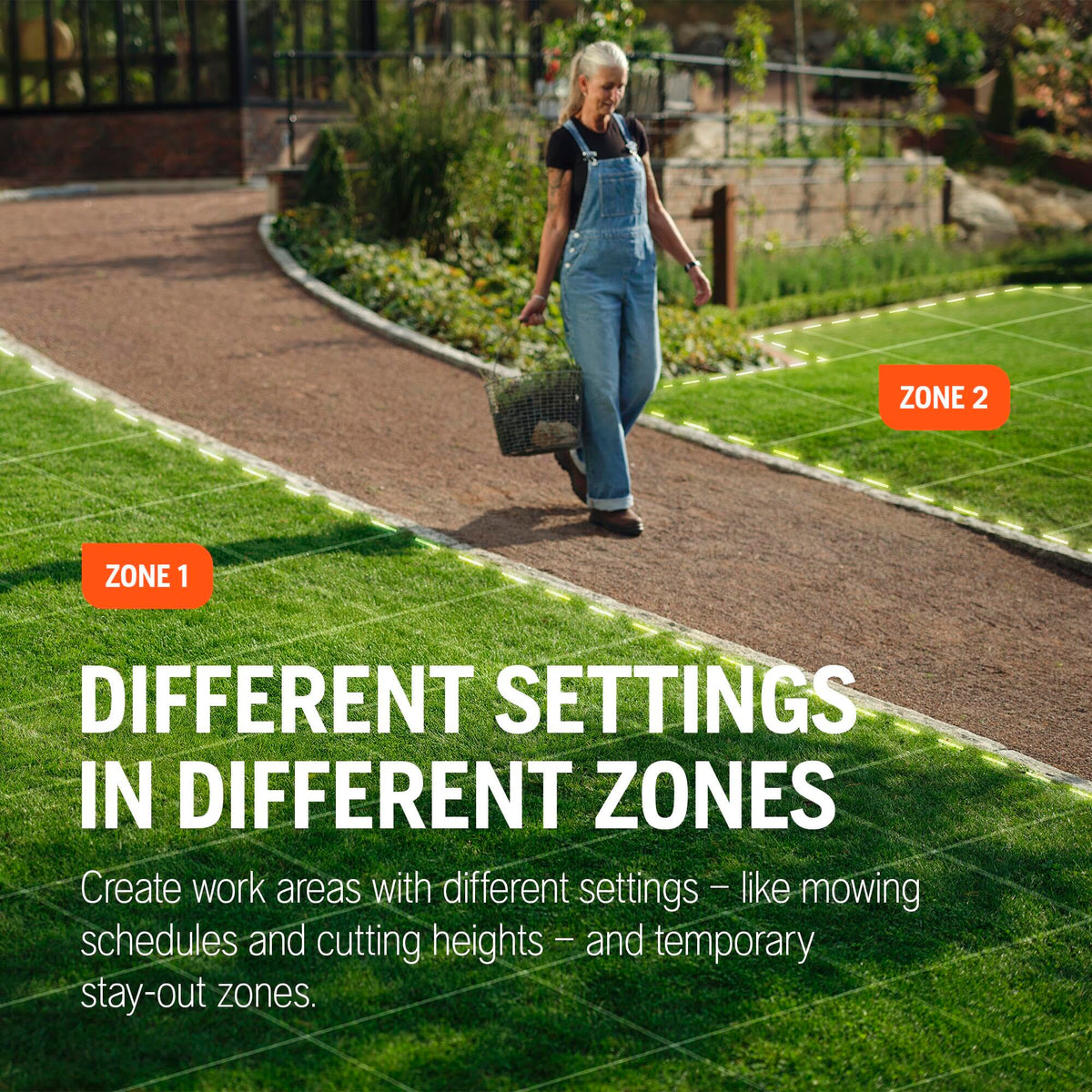 HUSQVARNA Automower® Aspire R6V – Wire-Free Robotic Lawn Mower, AI Vision Object Detection, GPS Navigation, Wi-Fi App Control, Systematic Mowing Patterns, Virtual Zones, Up to 600 m2
