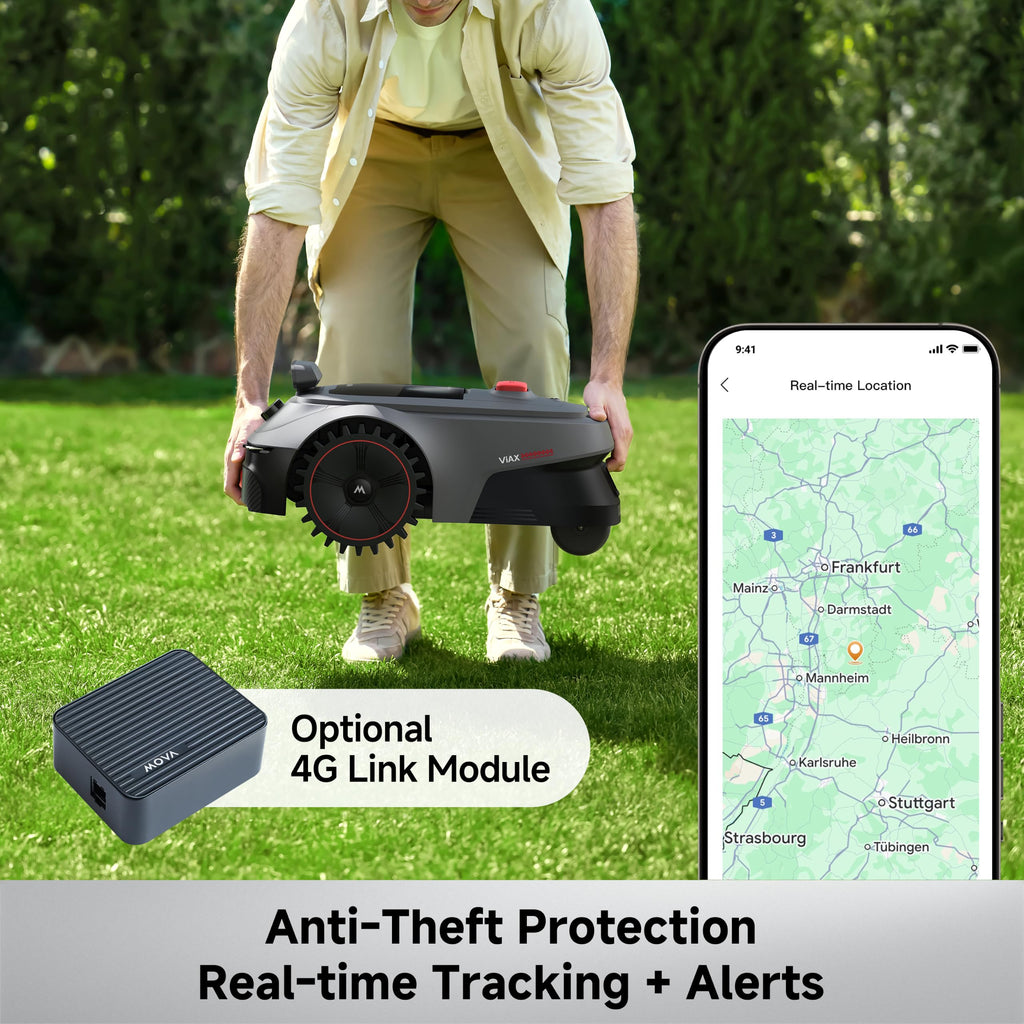 MOVA ViAX 500 Robot Lawn Mower – 600㎡ Coverage, RTK-Free & AI Mapping