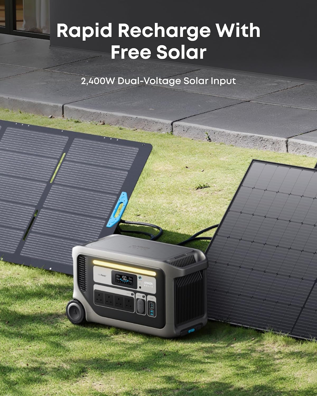 F3000 Portable Power Station, 3072Wh, 3600W, 230V Output