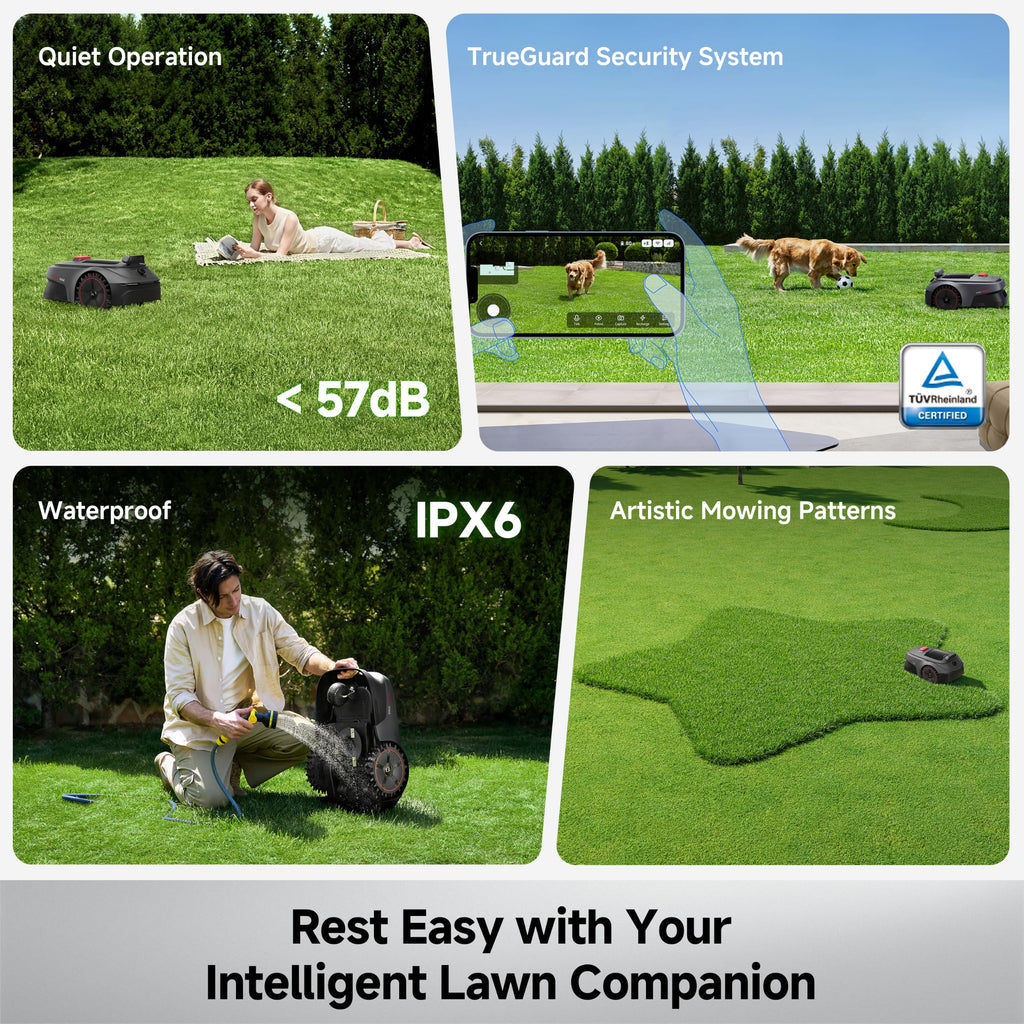MOVA ViAX 500 Robot Lawn Mower – 600㎡ Coverage, RTK-Free & AI Mapping