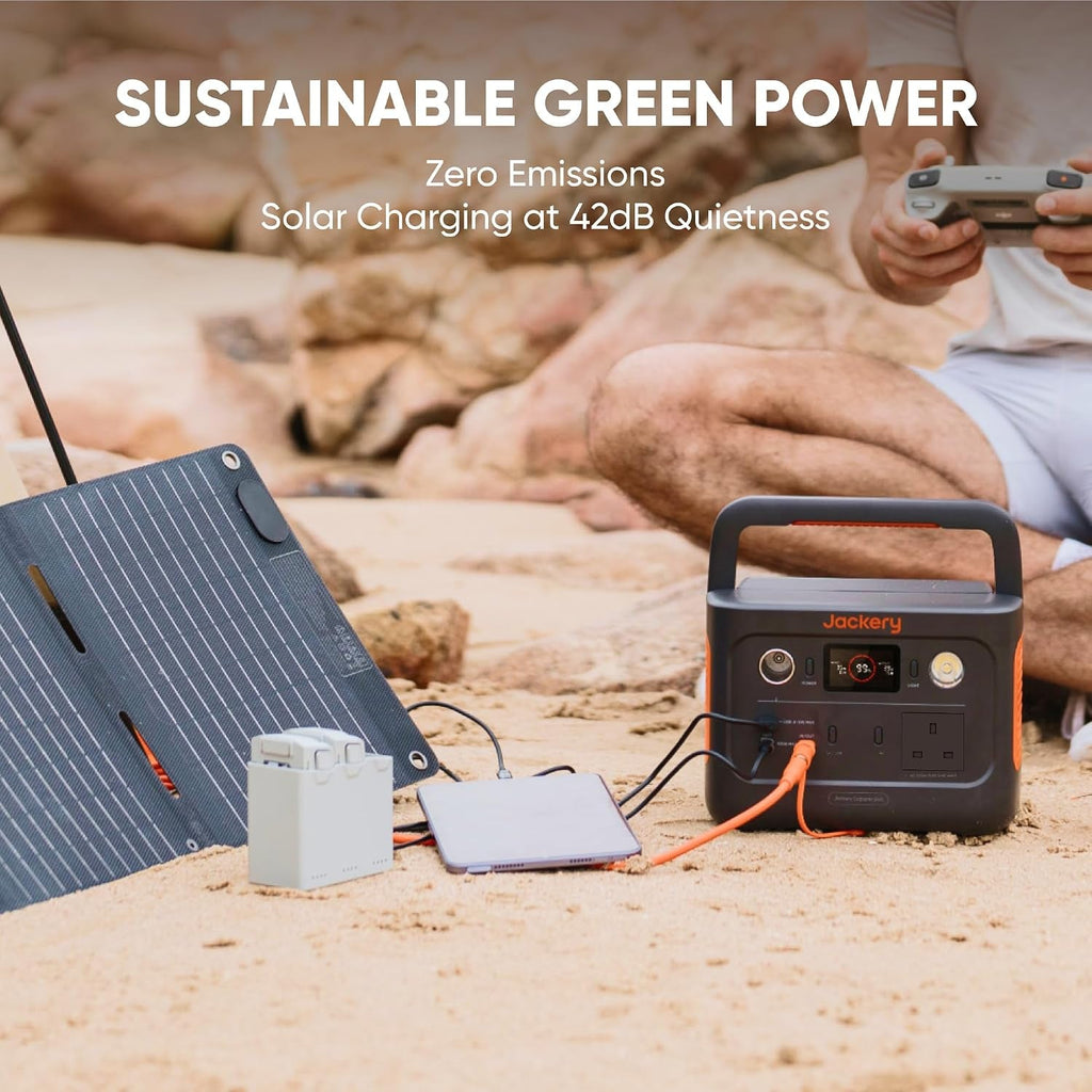 Explorer 240 V2 Portable Power Station, 7.7Lbs Power on the Go