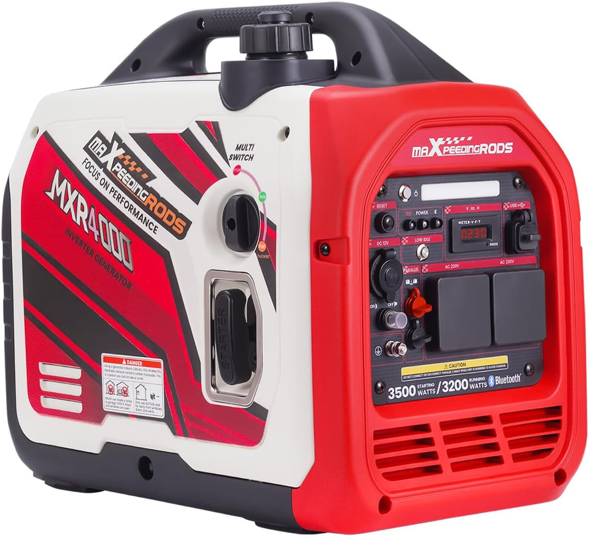 3500W Portable Inverter Generator with App Data Monitor