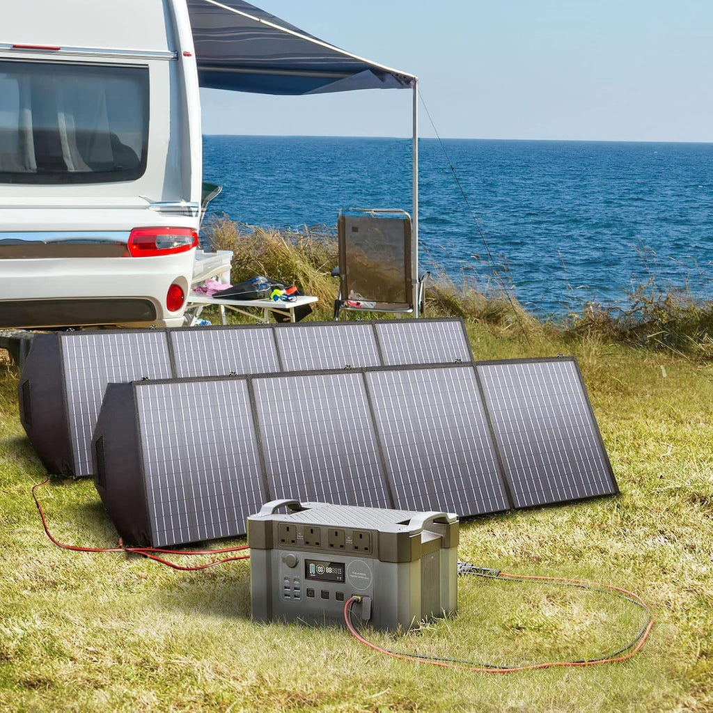 P1800 1024Wh Portable Power Station, 4X AC 1800W Lifepo4 Battery