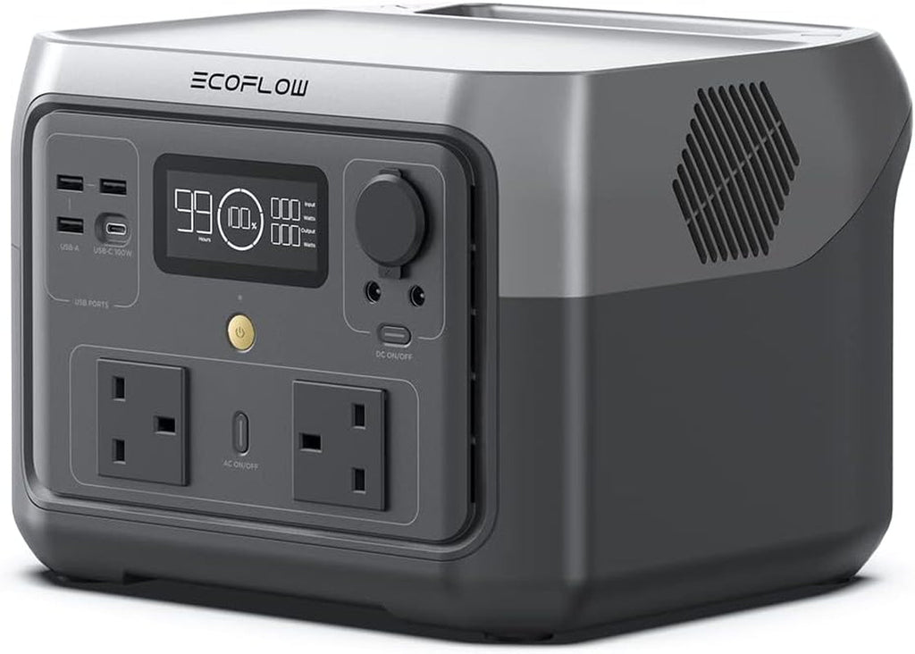 Portable Power Station RIVER 2 MAX, 512Wh Lifep04 Battery