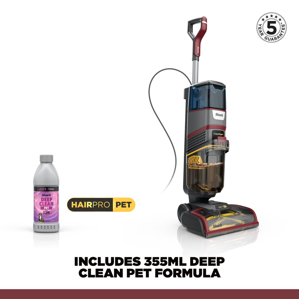 Shark CarpetXpert HairPro Pet Deep Carpet Cleaner EX220UK